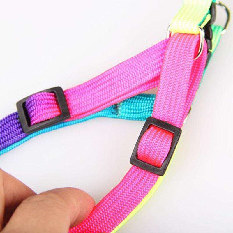 1 PCS Adjustable Rainbow Dog Leash