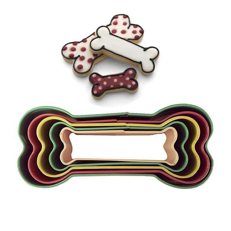 Dog Bone Cookie Cutter Set