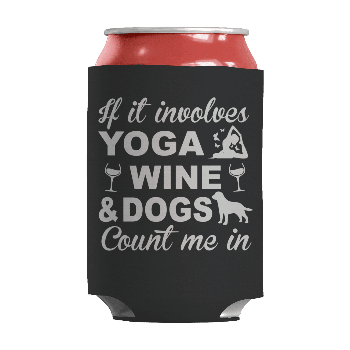 Yoga Wine Dogs Can Wrap