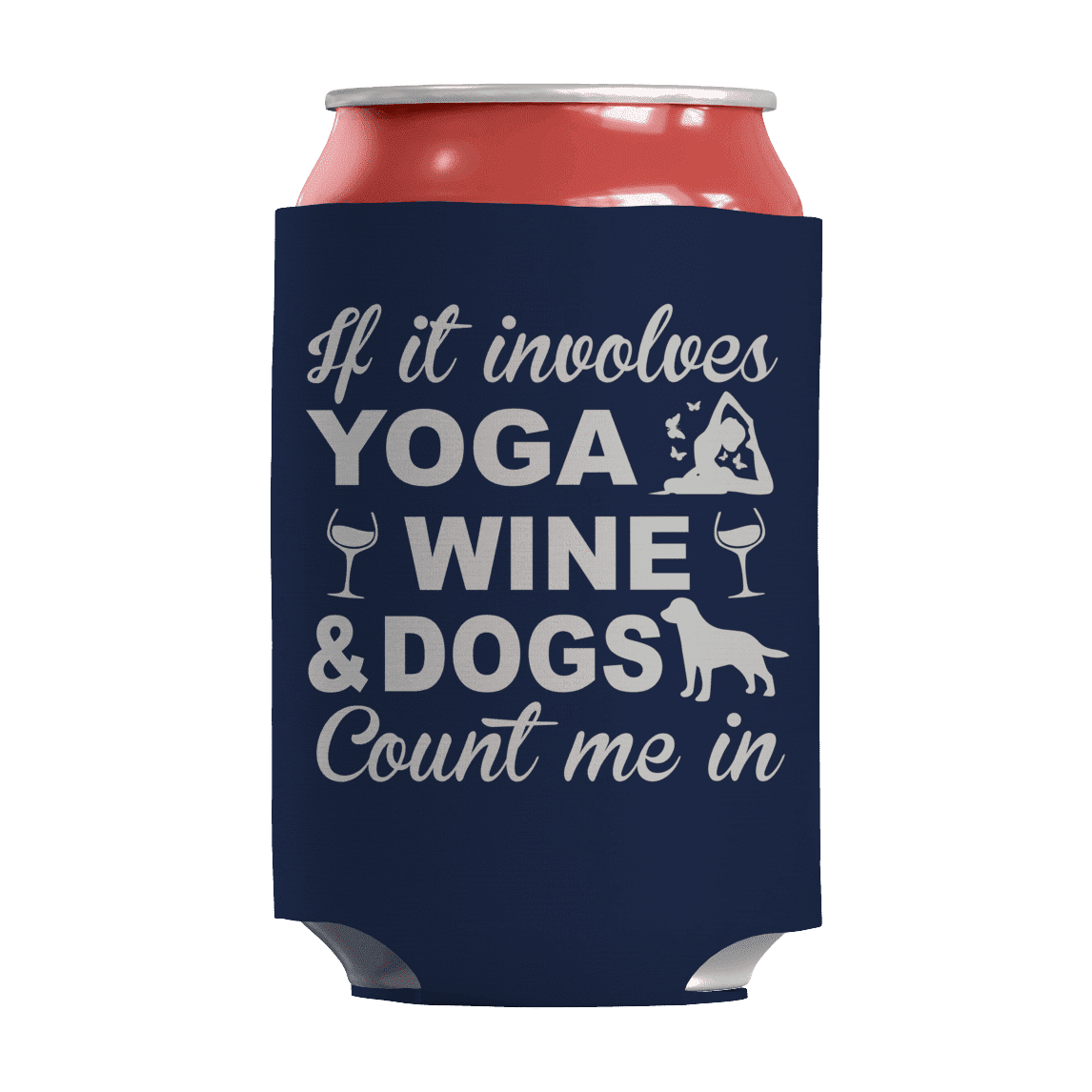 Yoga Wine Dogs Can Wrap