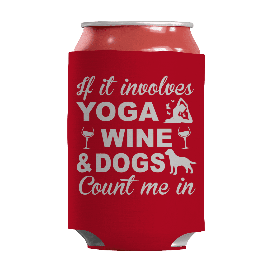 Yoga Wine Dogs Can Wrap