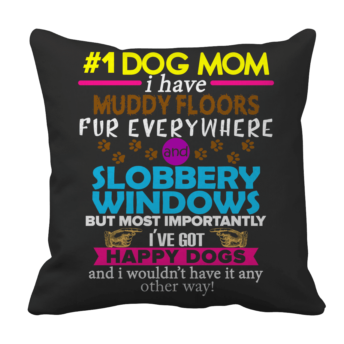 Dog Mom Pillow