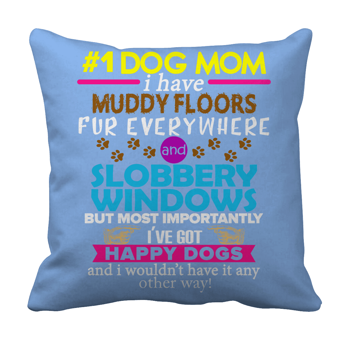Dog Mom Pillow