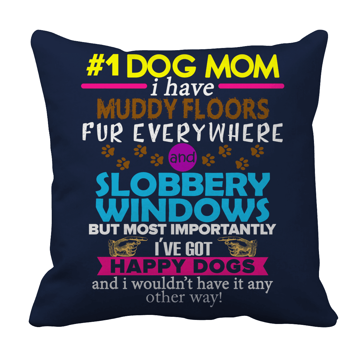 Dog Mom Pillow
