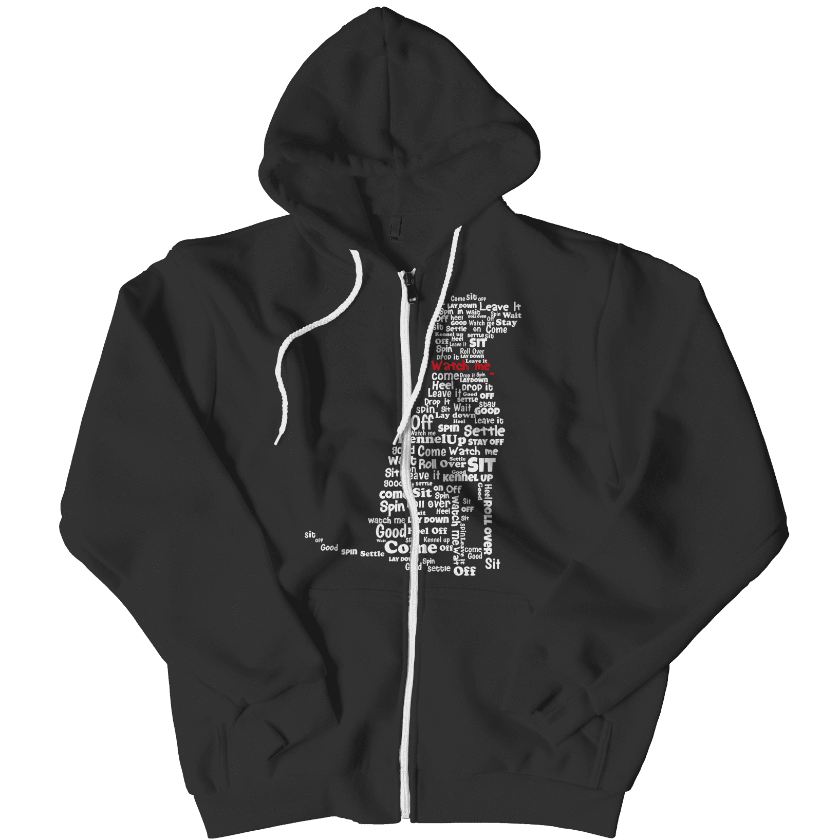 Dog Instructions - Hoodie