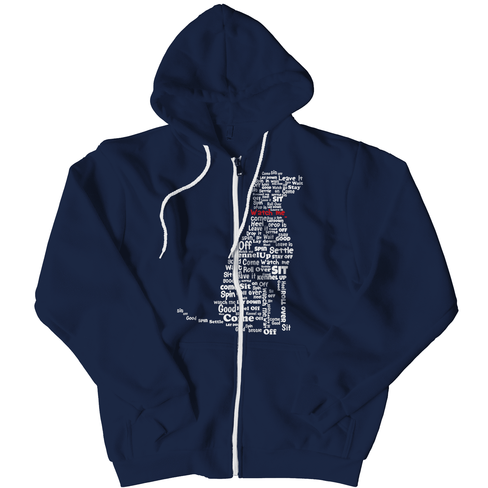 Dog Instructions - Hoodie