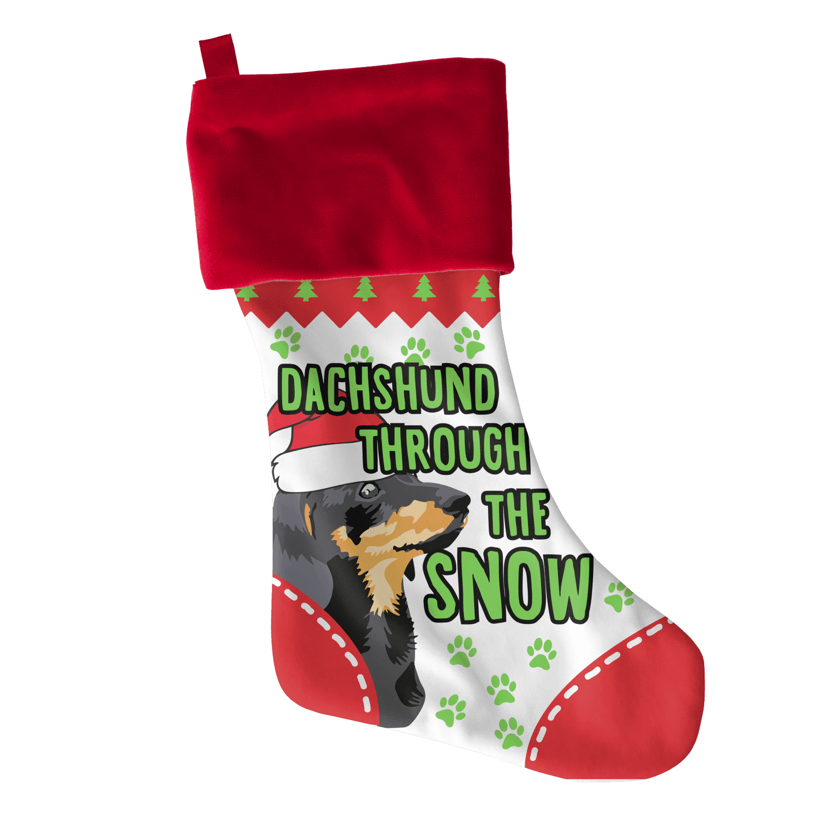 Dachshund Stocking