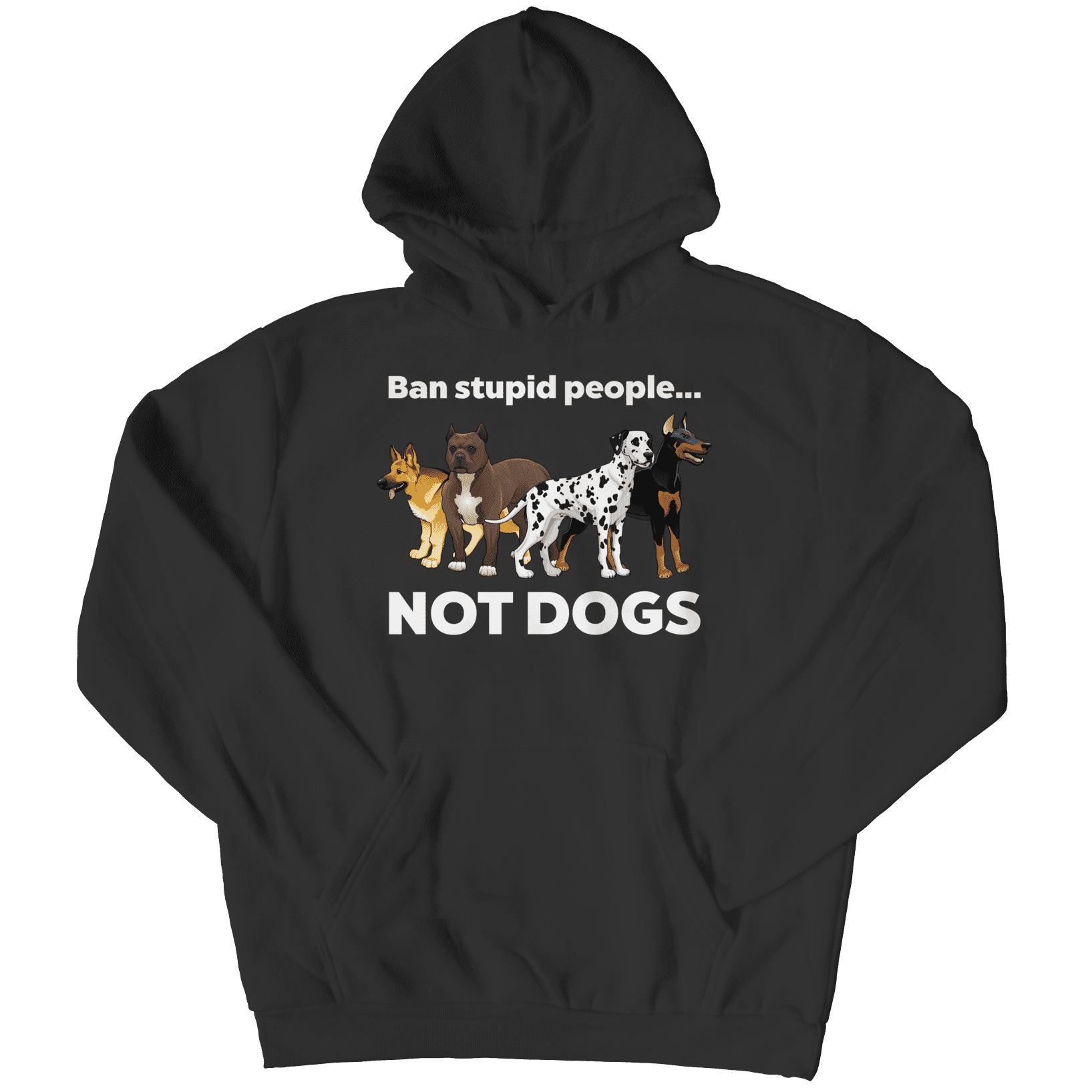 Ban Stupid People Not Dogs T