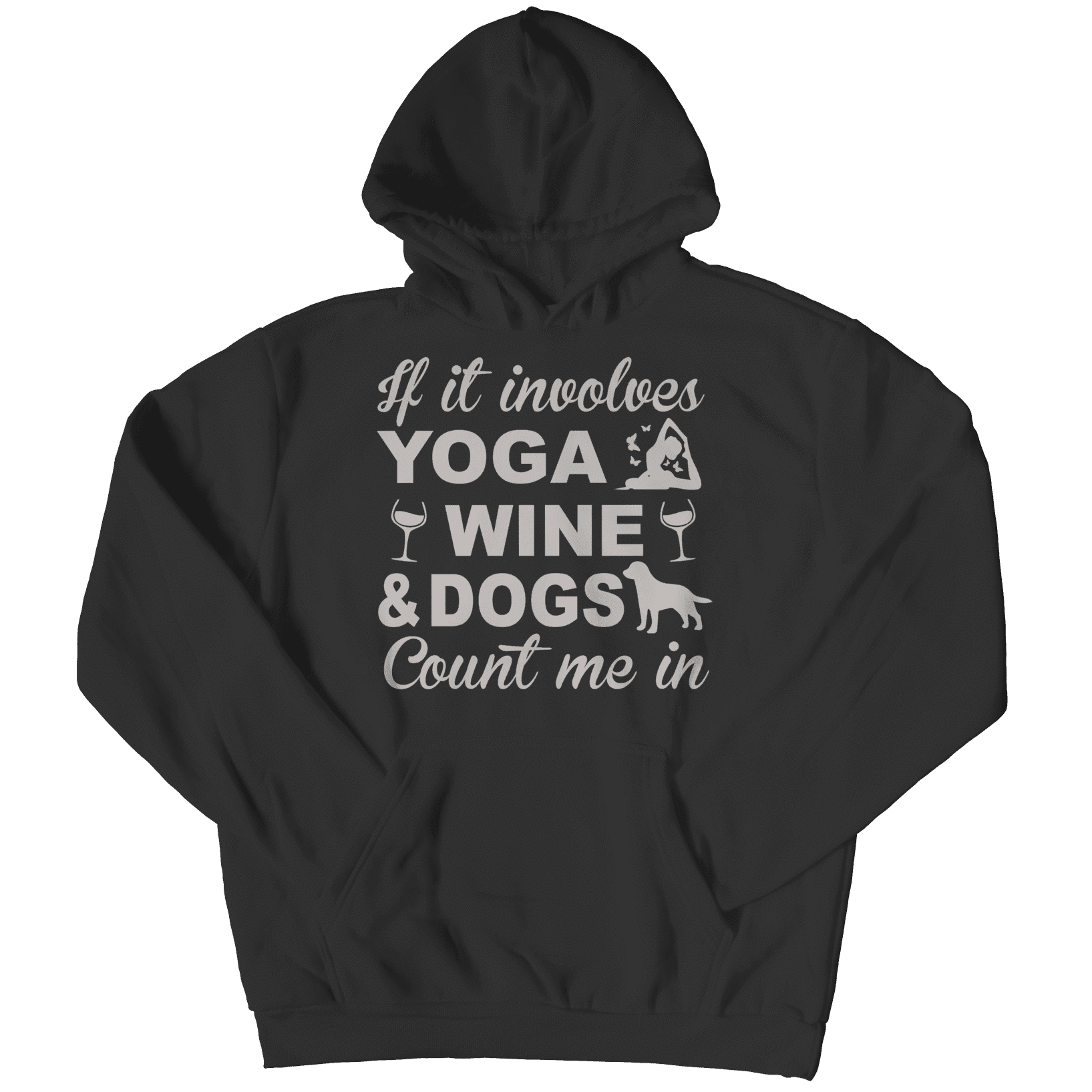 Yoga Wine Dogs T
