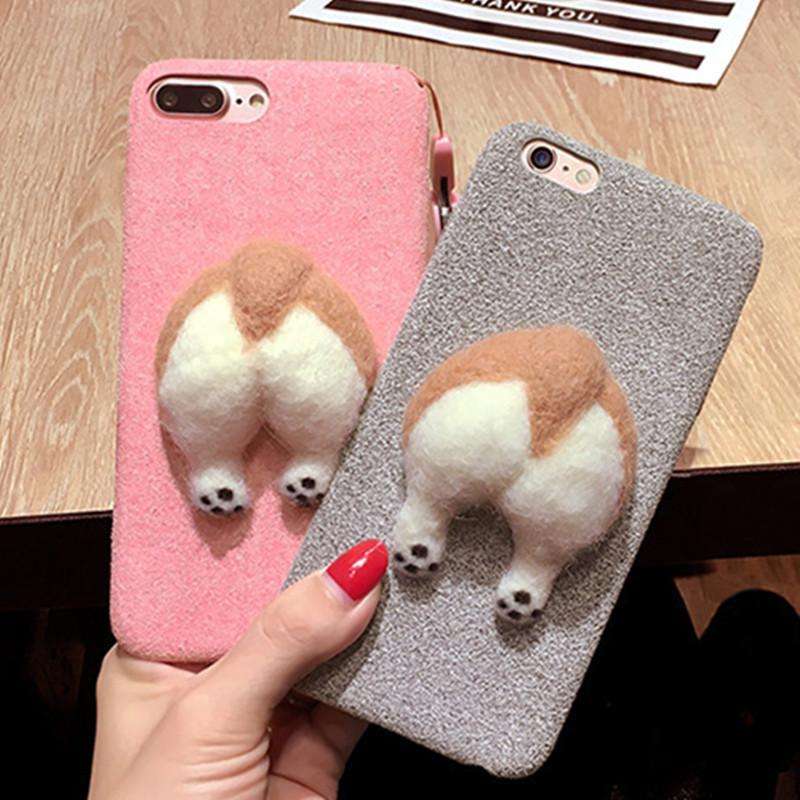 Corgi Dog Butt Handmade IPhone Case