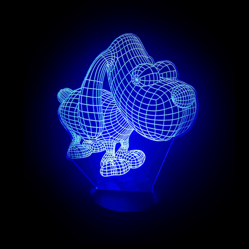 Hound Dog LED Lamp