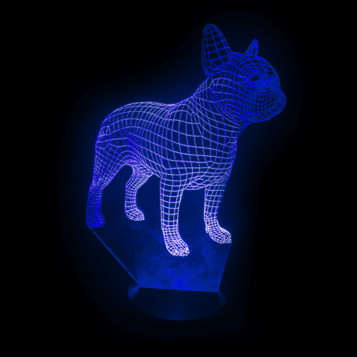 Frenchbulldog LED Lamp